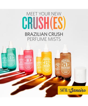 Sol de Janeiro Brazilian Crush Body Perfume Mist - Cheirosa 62 Almond, Vanilla & Salted Caramel 8.1 Fl Oz - Buy Online on GoSupps.com