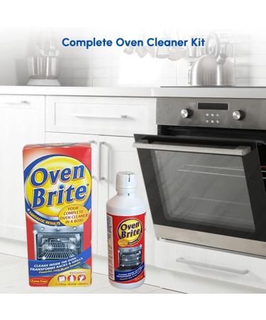 Oven Brite Complete Oven Cleaner Kit | 500 ML Bottle Bag & Gloves Included (1) - Buy Online on GoSupps.com