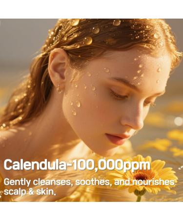 atocaren Calendula Wash Popular Korean All-in-One Cleanser for Scalp Face & Body 100 000ppm Calendula Fragrance-Free Gentle Care for Kids & Adults - Buy Online on GoSupps.com