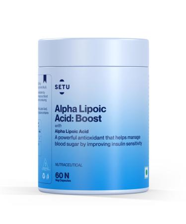 SETU Alpha Lipoic Acid 300 mg with Biotin | 60 Capsules
