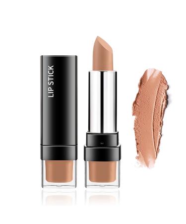 Boobeen Matte Lip Stick Color Creamy Lipstick Smooth Soft Lip Makeup Rich Pigmented Long Lasting Lips Color Non-drying Matte Lipstick for Women 01