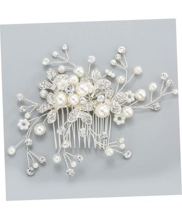 FRCOLOR Wedding Hair Accessories Wedding Headpiece Tiara Bridal Hair Comb Women Hairpin Bride Insert Comb Bridal Headdress Hair Dryer European and American Miss Flower Girl Hair Accessory - Buy Online on GoSupps.com