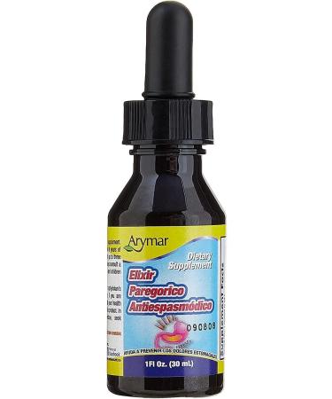 Elixir Paregorico Antiespasmodico 1 Oz - Arymar | Fast-Acting Anti-Spasmodic Relief - Buy Online on GoSupps.com