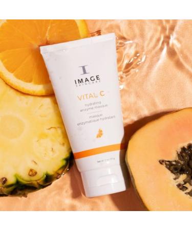 IMAGE Skincare VITAL C Hydrating Enzyme Masque - Brightening Facial Mask with Vitamin C & Hyaluronic Acid 2 oz - Buy Online on GoSupps.com