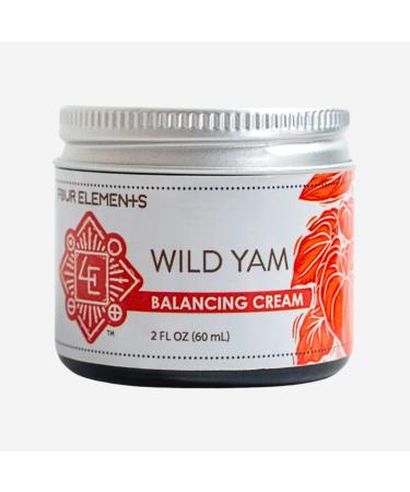 Four Elements 4E Wild Yam Balancing Cream 2 OZ-1st Place Winner at the 2023 International Herb Symposium for Medicinal Creams and Salves! Wild Yam Women's Cream