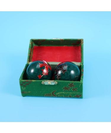 Gleavi Chinese Massage Tools - Lacrosse Balls Baoding Exercise Balls & Palm Massage for Stress Relief & Relaxation - Buy Online on GoSupps.com