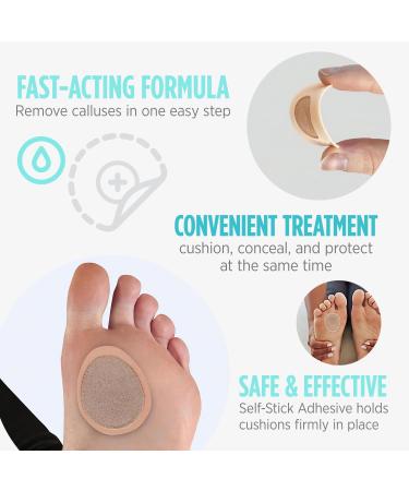 Comfort Zone Medicated Callus Removers - Salicylic Acid Treatment, 8 Patches & 12 Protective Pads - Buy Online on GoSupps.com