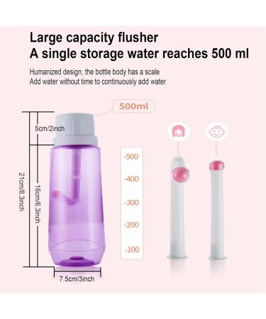 Brigtviee Portable Bidet - Intimate Care Shower for Women in Puerperium Travel Peri Bottle for Postpartum & Maternal Care - Buy Online on GoSupps.com