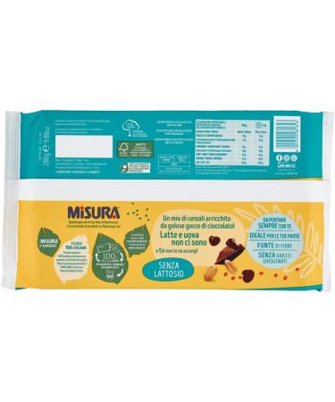  Italian Gourmet E.R. Misura Privolat Pack of 3 biscuits with cereals and chocolate chips dairy-free lactose-free and egg-free 280g pack + Italian Gourmet Polpa di Pomodoro 400g box - Buy Online on GoSupps.com
