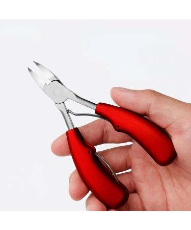 HCHGJKN Nail Clippers Toe Nail Clippers Nail Correction Thick Nails Ingrown Toenails Nippers Cutters Dead Skin Dirt Remover Pedicure Care Tool - Buy Online on GoSupps.com