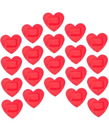 Buy Sosoport Heart Stickers - 90 Sheets Waterproof Hemostatic Patches for Bandaging | Bulk Red Stickers | 3.8x3.2cm | Fast International Shipping - Buy Online on GoSupps.com