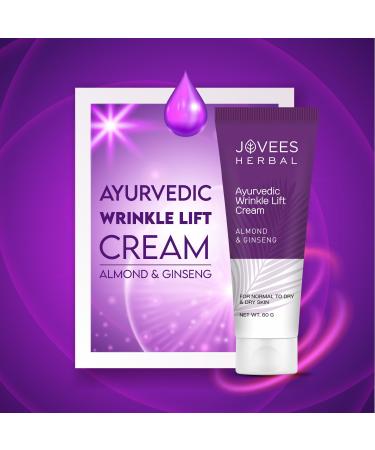 Jovees Almond & Ginseng Wrinkle Lift Cream 60g Anti-Aging Formula for Youthful Skin | International Shipping Available - Buy Online on GoSupps.com
