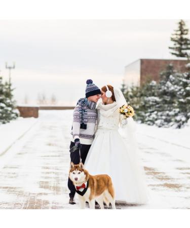 Hacraho Formal Smoking-Bandana for Dogs & Cats - Adjustable Black Formal Outfit for Weddings & Birthdays Size L - Buy Online on GoSupps.com
