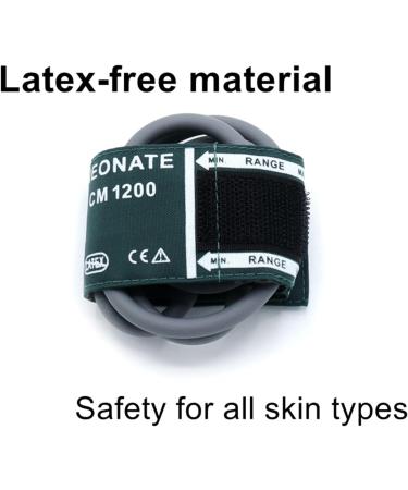 Universal NIBP Cuff with BP12 Connector for Neonates | Reusable 6-11 cm Dual Tube Nylon Replacement for Blood Pressure Monitors - Buy Online on GoSupps.com