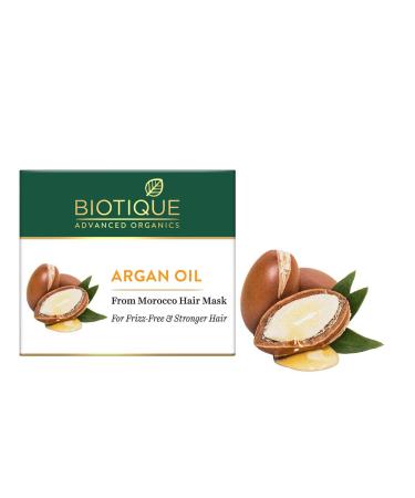 Argan Oil Hair Mask from Morocco - Frizz-Free & Stronger Hair | 175g Moisturizing Treatment - Buy Online on GoSupps.com