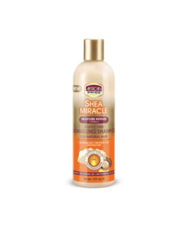African Pride Shea Butter Miracle Detangling Shampoo 12 Ounce