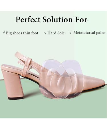 Metatarsal Pads 8 Pack for Women & Men - Pain Relief Gel Cushion for Ball of Foot - Metatarsal Foot Pad Insoles for Callus Cushion - Clear Shoe Pads - Buy Online on GoSupps.com