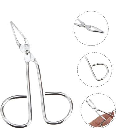 FOMIYES Professional Stainless Steel Tweezers Kit for Men - Straight Tip Eyebrow Tweezers Set with Double Knife Handle - Buy Online on GoSupps.com