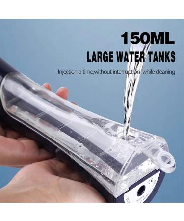 Professional Cordless Water Flosser - Portable Oral Irrigator for Home & Travel | Rechargeable & Waterproof | 4 Modes for Braces & Bridges Care - Buy Online on GoSupps.com