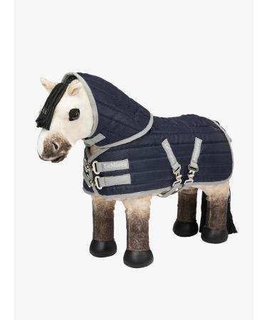 LeMieux Toy Pony Stable-Tek Rug Navy - A Mini Turnout Rug for Your Toy Horse Navy Blue - Buy Online on GoSupps.com