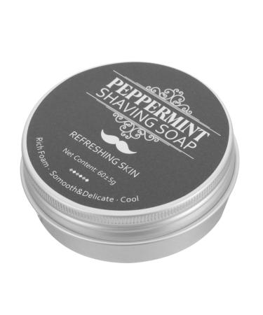 Men's Barte hairdresser soap (mint-razor soap) Razor foam men shaving soap beard shaving soap for men organically man soap to make-up essential peppermint oil