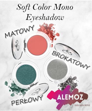 Soft Color Pearl Eyeshadow - 41 Snow - Golden Rose - Home - 41 Snow - Buy Online on GoSupps.com