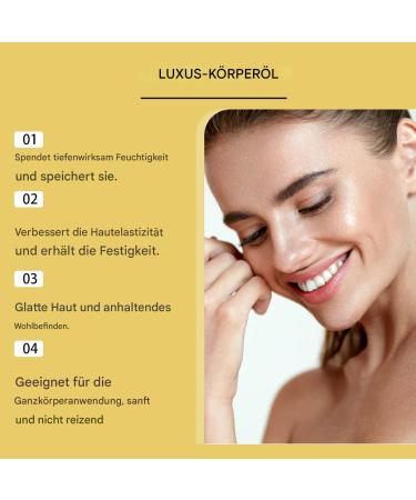 Duqulle Firming body oil moisturizing care for the neck 100 ml radiant firming body oil for mature and sensitive skin - Buy Online on GoSupps.com