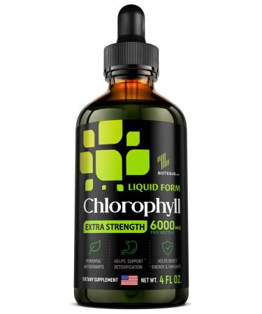 Liquid Chlorophyll Drops for Water - Organic Energy Booster, Powerful Antioxidant, Internal Deodorant, Detox - Chlorophyll Liquid Drops for Natural Digestion Liver Immune Support - 100mg per Serving