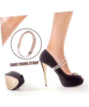 NOLITOY Adjustable Ankle Strap - 2 Pairs Small Shoe Strap for Women | Convenient High Heel Accessory & Replacement Band - Buy Online on GoSupps.com