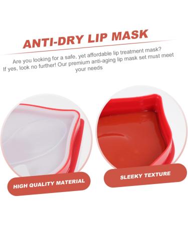 VALICLUD Lot De 20 Masques Hydratants L vres Petites Film Anti-s cheresse Nourrissant Masque L vres S res Adapt Aux Femmes Soin De Nuit R parateur Rouge - Buy Online on GoSupps.com