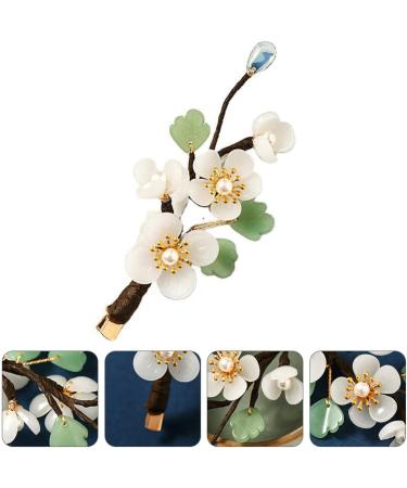 Beaupretty 1pc Gifts Elegant Accessories Hairpin Vintage Chinese Floral Barrettes Girls Style Wedding Headwear Pins Qipao Girl for Clips Elegance Hair Styling Flowers Clip Headdress Bridal - Buy Online on GoSupps.com