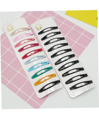 Beaupretty Accessories hair clips for kids black hair clip black barrettes bangs hair clip Pure Color Barrettes Kids Barrettes Girls Snap Hairpins child hair accessories Kids - Buy Online on GoSupps.com
