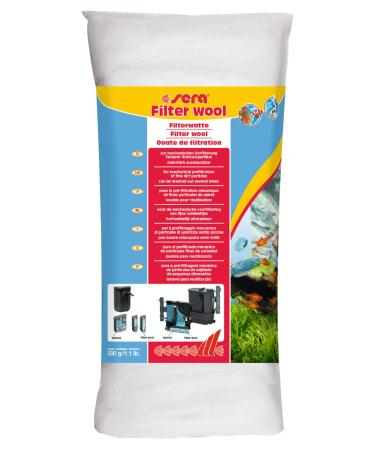 sera filter wool 500 g - For mechanical pre-filtering of finer dirt particles