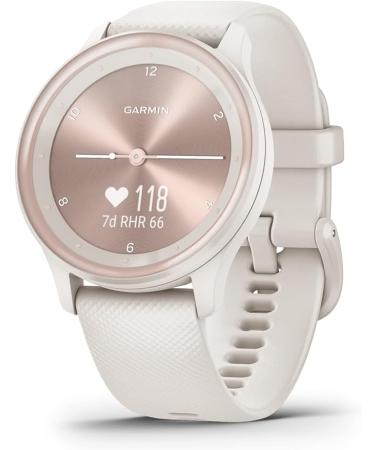 Garmin vivomove Sport  Hybrid Smartwatch  Health and Wellness Features  Touchscreen  White - Buy Online on GoSupps.com