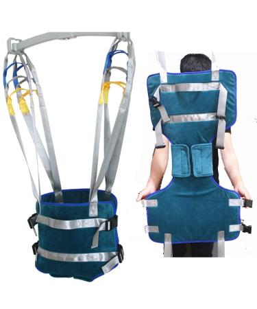 Patient Lift Slings Belt Medical Device Bed Assistance Patient-Assisted Walking Sitting Vertical Strap Spreader for Rehabilitation Transfer Pads Training Sling for Elderly Disabled L Large