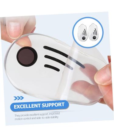 Healeved 2 Pairs Heel Pad Insoles - High Heel Cushions & Flat Foot Inserts | Orthopedic Gel Foot Support Pads 10.2x5.9cm - International Shipping - Buy Online on GoSupps.com