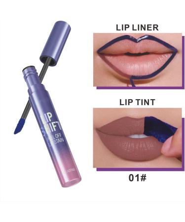  Pakivs Peel Off Lip Liners 3 Pack Long Lasting Matte Waterproof Nude Lip Gloss Lip Gloss for Women - Buy Online on GoSupps.com