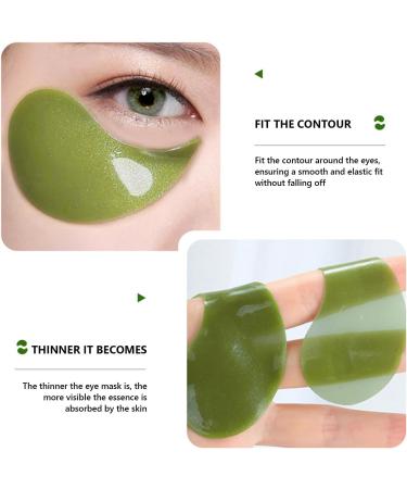 Seaweed Eye Mask Green Seaweed Collagen Eye Mask Moisturizing and Soothing Eye Pads Eye Treatment Mask For Brightens and Reducing Wrinkles Dark Circles Eye Bags and Puffiness (1PC) - Buy Online on GoSupps.com