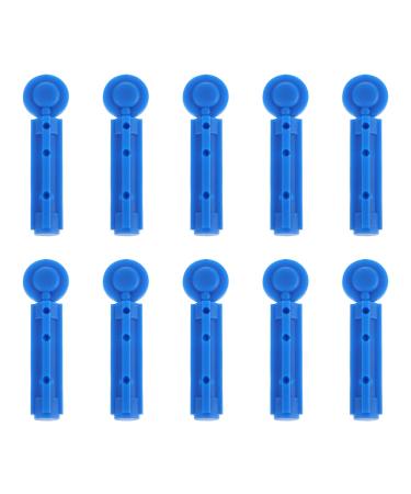 Healifty 200Pcs Safety Lancets Disposable Blood Sample Collection Needle Measurement of Blood Glucose Collector Fleam