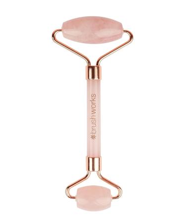 Buy Brushworks Brazilian Rose Quartz Stone Roller | Best Facial Massage Tool | International Shipping Available - Buy Online on GoSupps.com