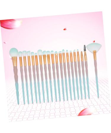 DOITOOL 20pc Eyebrow Brush Makeup Beauty Tools Unicorn Makeup Eye Shadow Brush Eyes - Buy Online on GoSupps.com