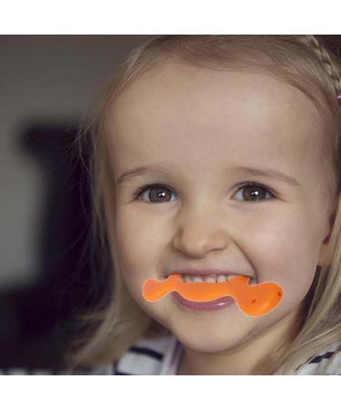 Huaxingda 5 Piece Smile Corrector Set | Facial Muscle Trainer for Smile Training & Lifting | Orange | Perfect for Stewardesses & Servers - Buy Online on GoSupps.com