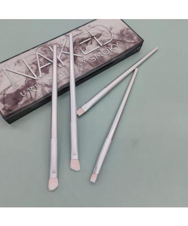 TEONEI Neon Pink Eyeshadow Brush Set | 4PCS Eye Makeup Applicators & Blending Brushes for Flawless Looks - Buy Online on GoSupps.com