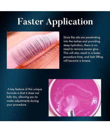 GOLLEE Lash Lift Glue Balm for Eyelash Lifting Rose Scent Eyelash Perm Glue with Brush Pads Kit Lifting and Nourishing Brow Lamination Glue Balm -0.71Oz/20G - Buy Online on GoSupps.com