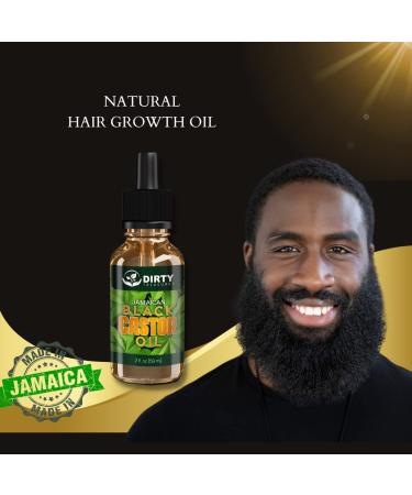 Organic Jamaican Black Castor Oil - Hexane-Free, 2oz | Hair Growth & Skin Conditioning - Buy Online on GoSupps.com