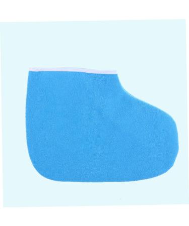 Gloves Wax Mittens Paraffin Wax Foot Cover Feet Hand Care Glove Was Bath Foot Cover Wax Sock Beauty Wax Work Insulation medium Blue - Buy Online on GoSupps.com