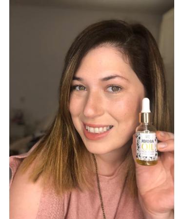 Organic Jojoba Oil Face Serum - Anti-Aging Wrinkle Reduction Vitamin E for Dry Skin Acne Scars & Eczema Relief - Buy Online on GoSupps.com