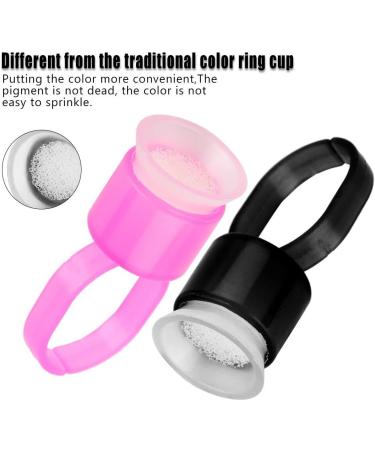 Brrnoo Disposable Ink Ring Cup Device Makeup Accessories Sponge Paint Holder Ink Small Ink Machine Supplies Set (2 - Buy Online on GoSupps.com