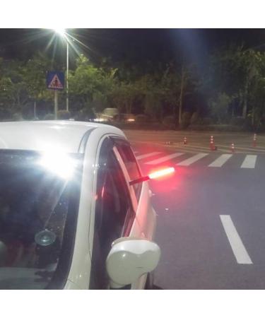 SAMDO 11.0 inch Magnet Wand Baton Traffic Control Road Safety Lamp Military Survival LED Light Stick (Red) - Buy Online on GoSupps.com
