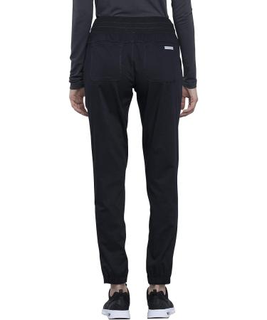 Women's Workwear Revolution Jogger Scrubs - Small Black | Soft Stretch, Easy Care | WW011 - Buy Online on GoSupps.com